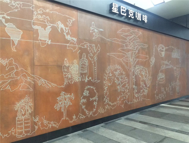 烈山耐候钢幕墙